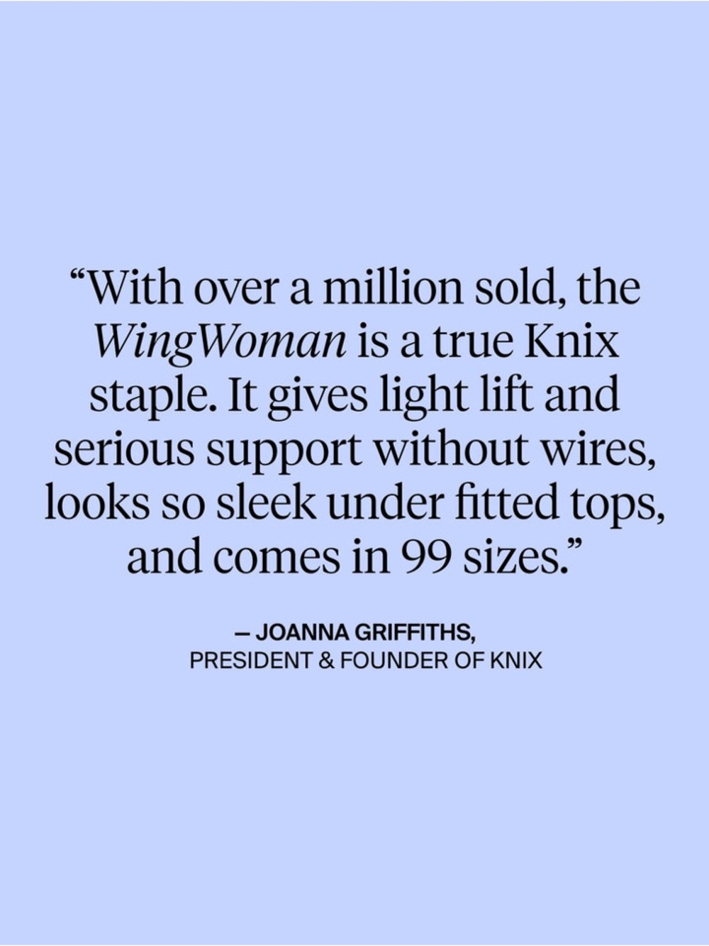Knix | WingWoman Contour Bra | Size 6 - Picture 6 of 10